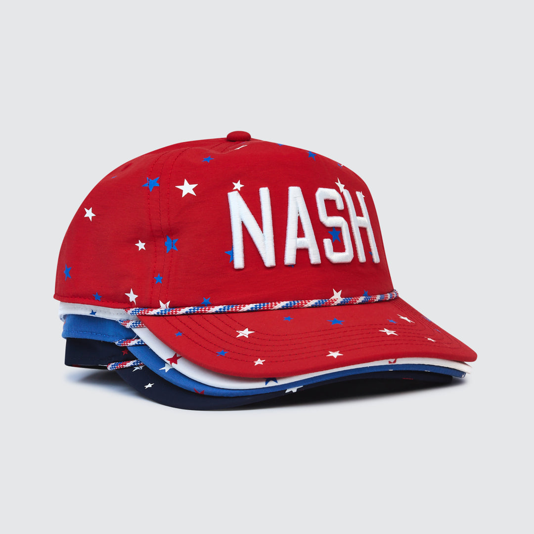Star Spangled Snapback [Red]