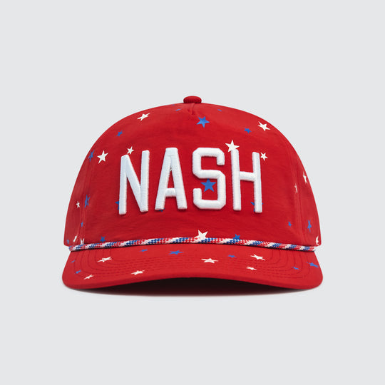 Star Spangled Snapback [Red]