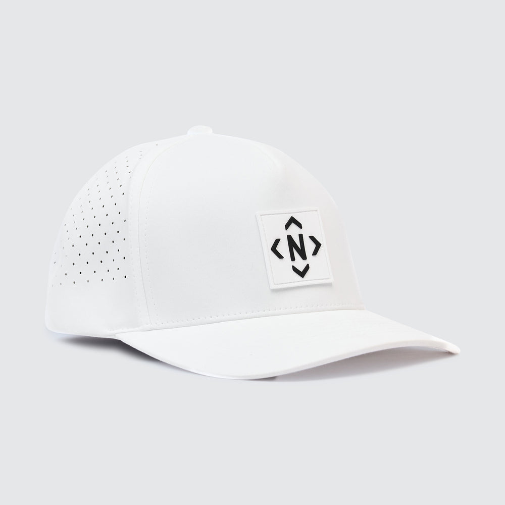 Iconic Performance Snapback [White]