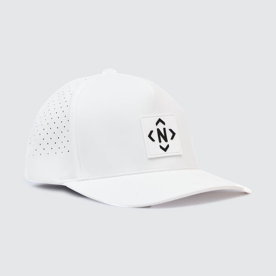 Iconic Performance Snapback [White]