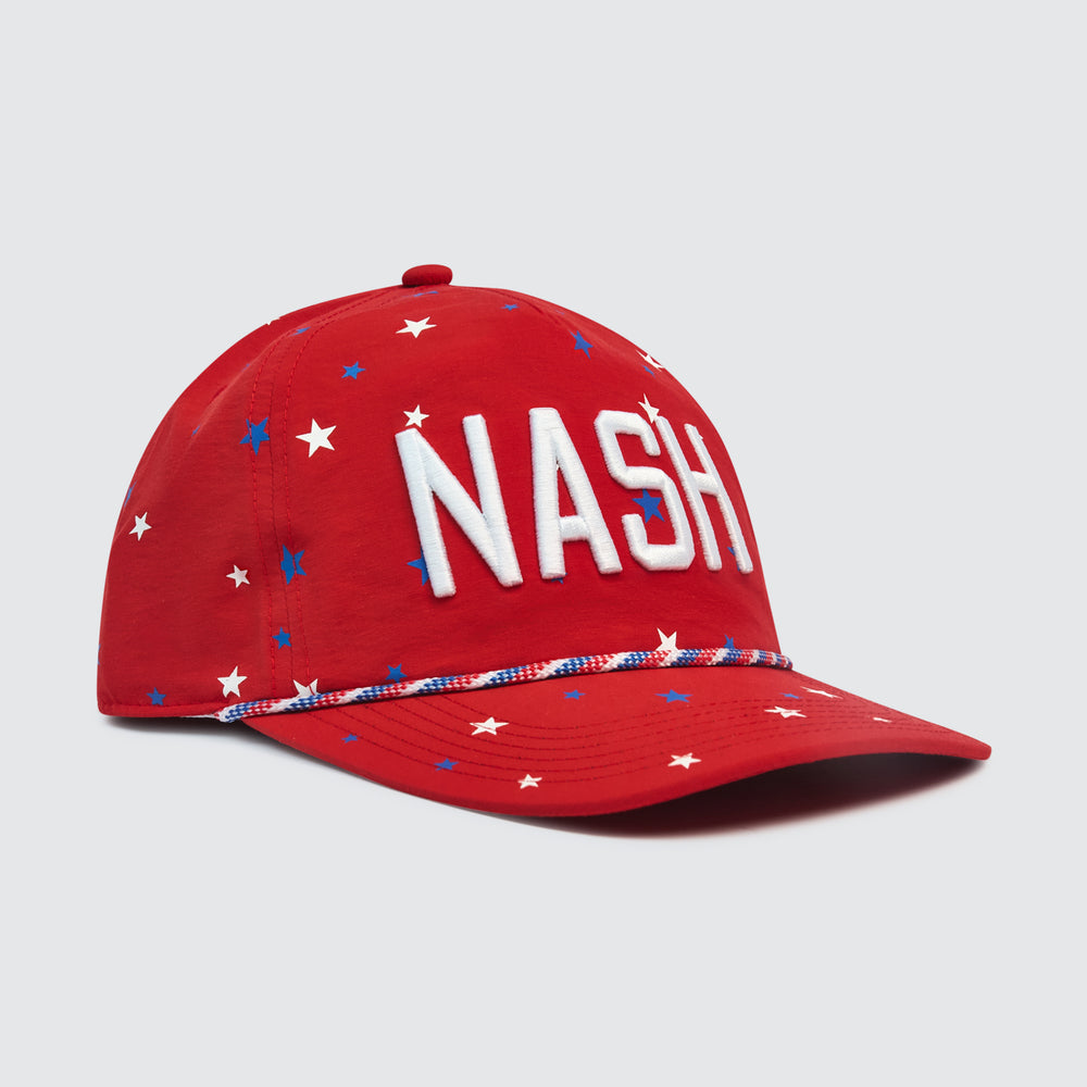 Star Spangled Snapback [Red]