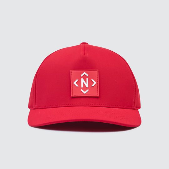 Iconic Performance Snapback [Red]
