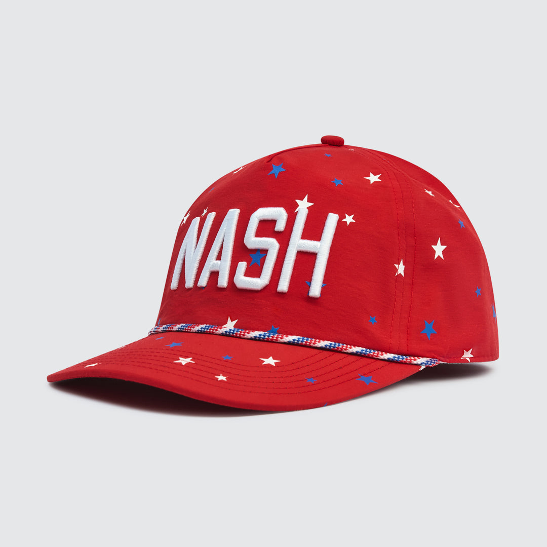 Star Spangled Snapback [Red]