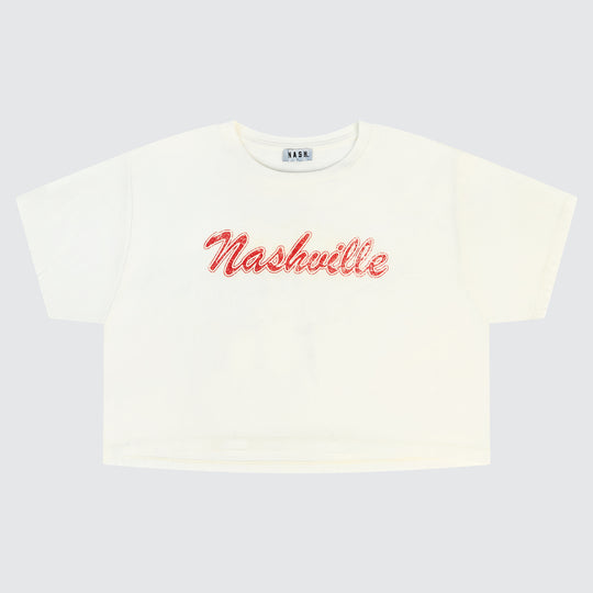 Annabelle Boxy Crop [Off White]