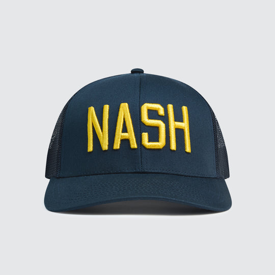 NASH Classic Trucker [Navy/Navy/Gold]