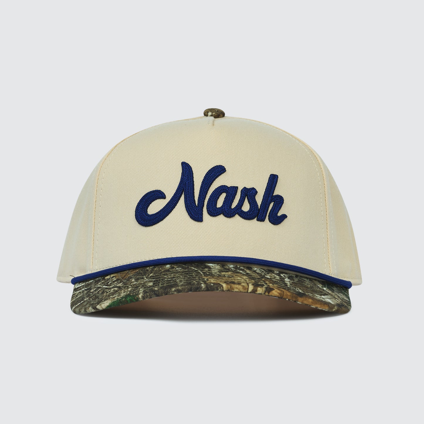 NASH Script Rope Snapback [Camo/Navy]