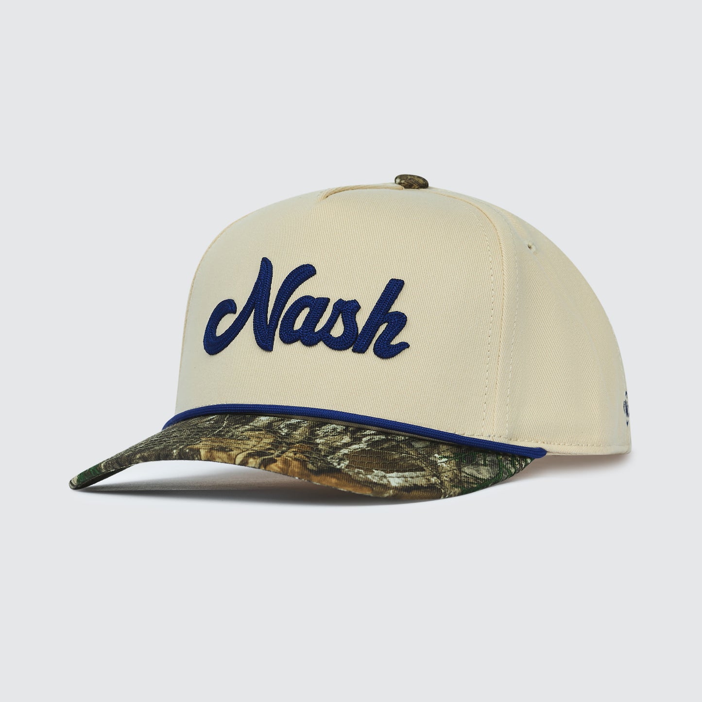NASH Script Rope Snapback [Camo/Navy]