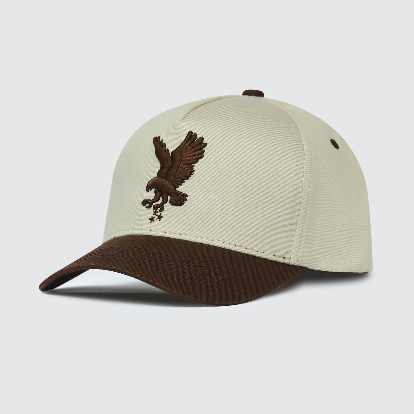 NASH Eagle Snapback [Brown/Cream]