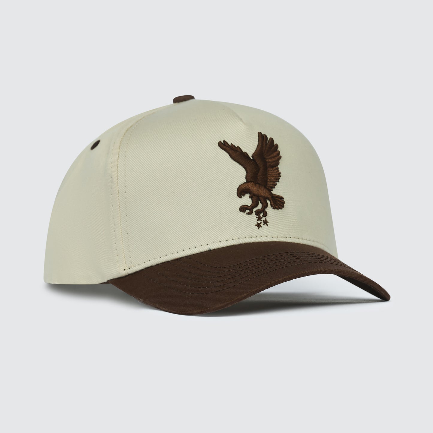 NASH Eagle Snapback [Brown/Cream]