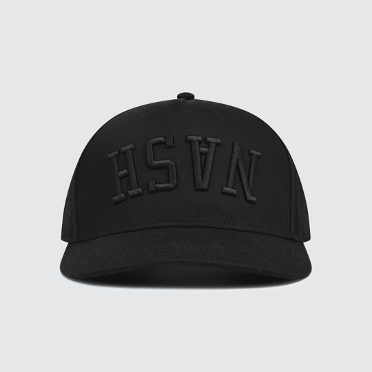Upside Down NASH Snapback [Blackout]