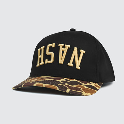NASH Upside Down Snapback [Duck Camo/Black]
