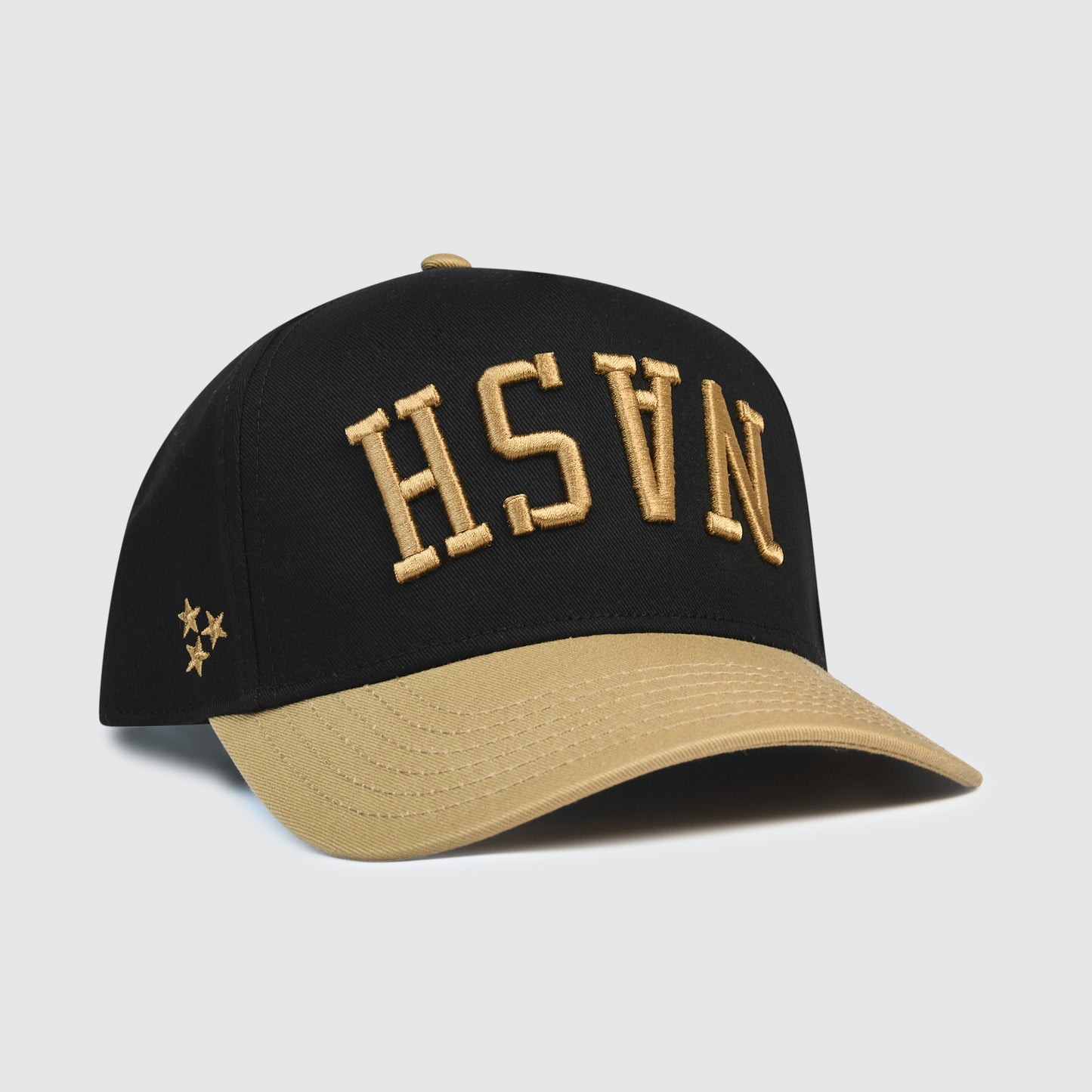 Upside Down NASH Snapback [Khaki/Black]