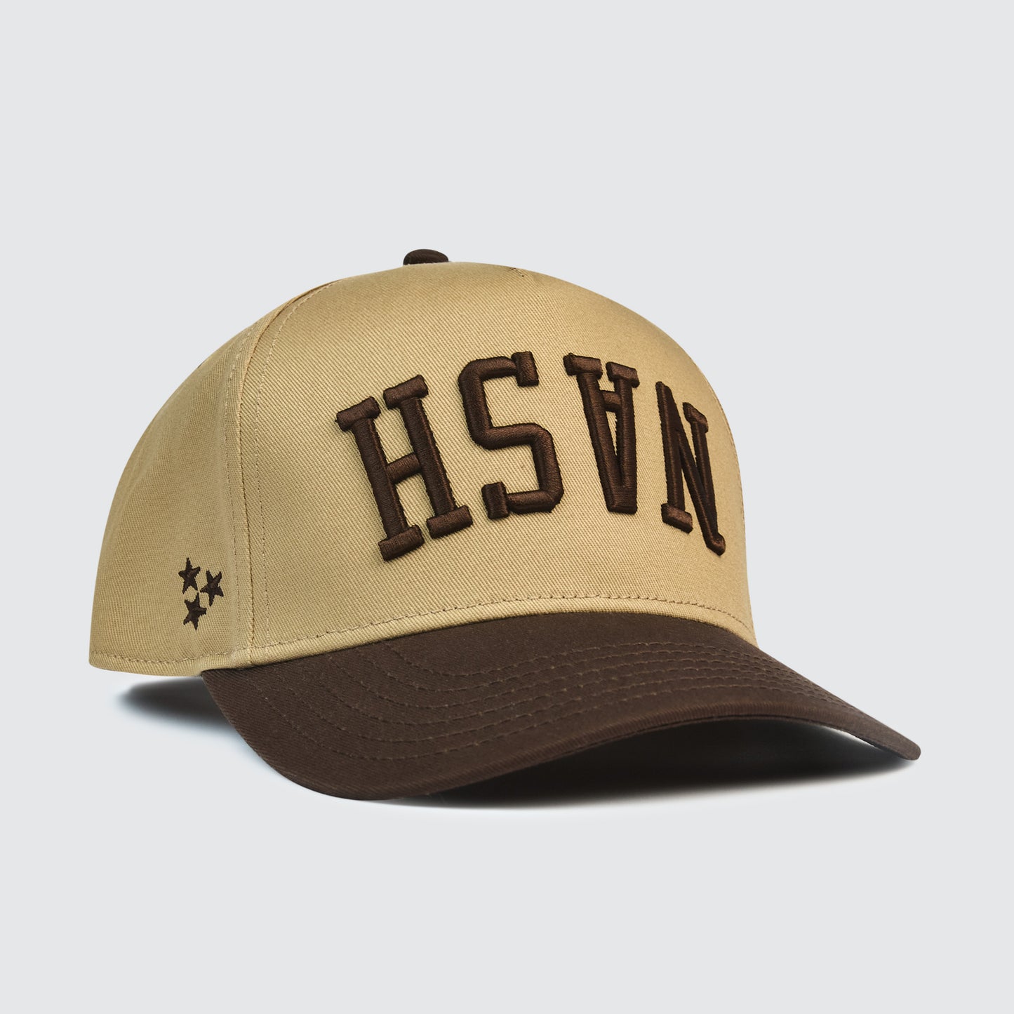 Upside Down NASH Snapback [Brown/Khaki]