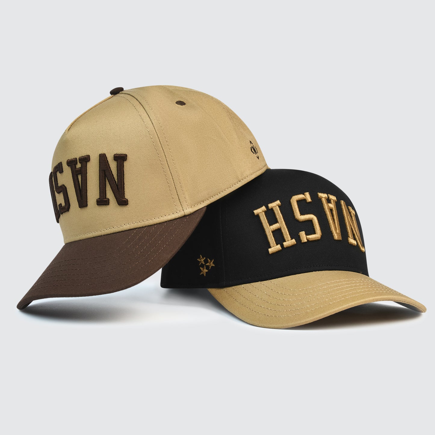 Upside Down NASH Snapback [Brown/Khaki]