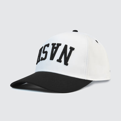 Upside Down NASH Snapback [Black/White]