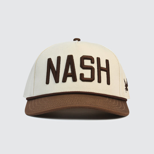 NASH Adventurer Rope Snapback [Brown/Khaki]
