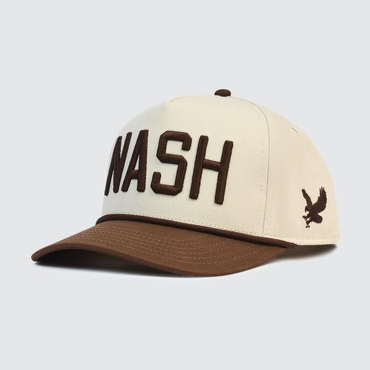 NASH Adventurer Rope Snapback [Brown/Khaki]