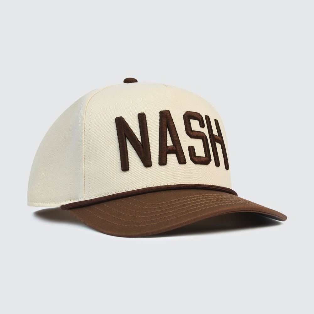 NASH Adventurer Rope Snapback [Brown/Khaki]