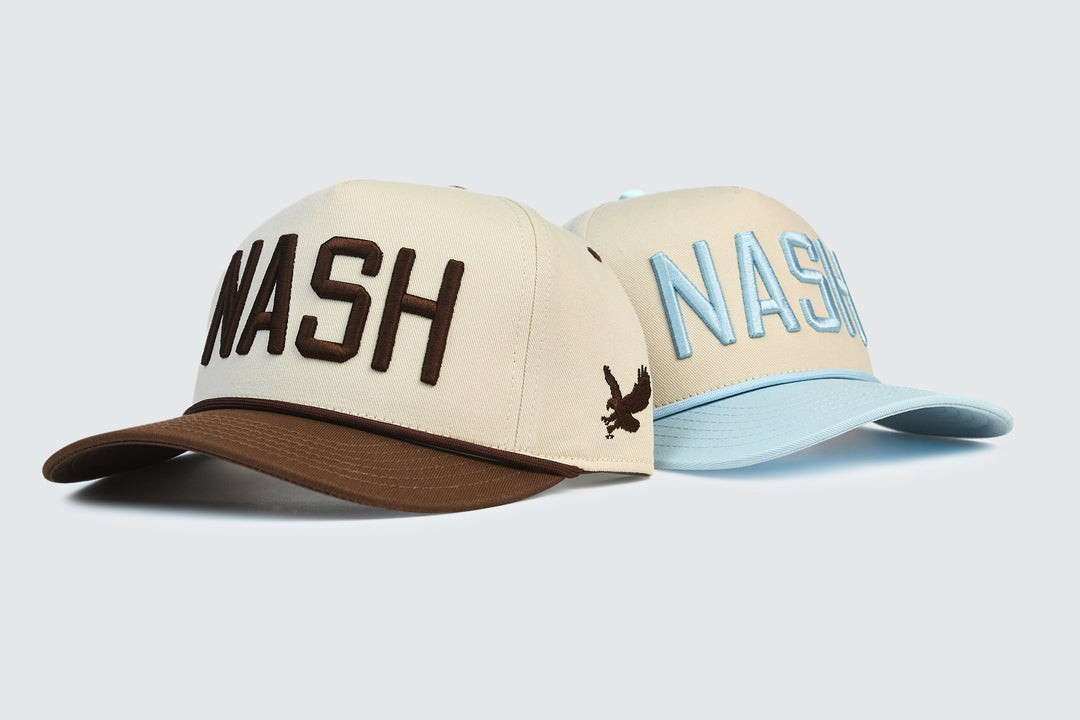 NASH Adventurer Rope Snapback [Brown/Khaki]
