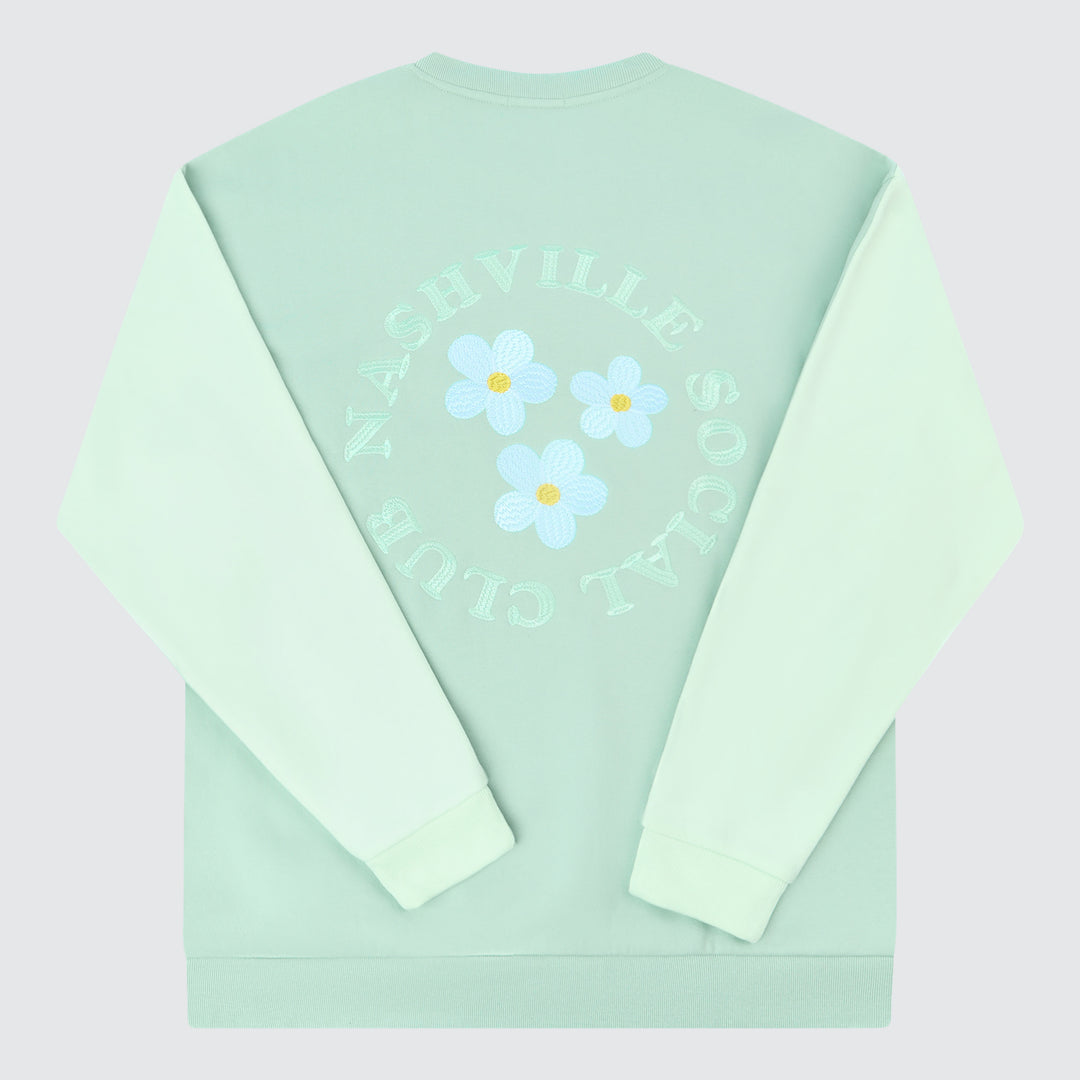 Nashville Social Club Crewneck [Pastel Green]