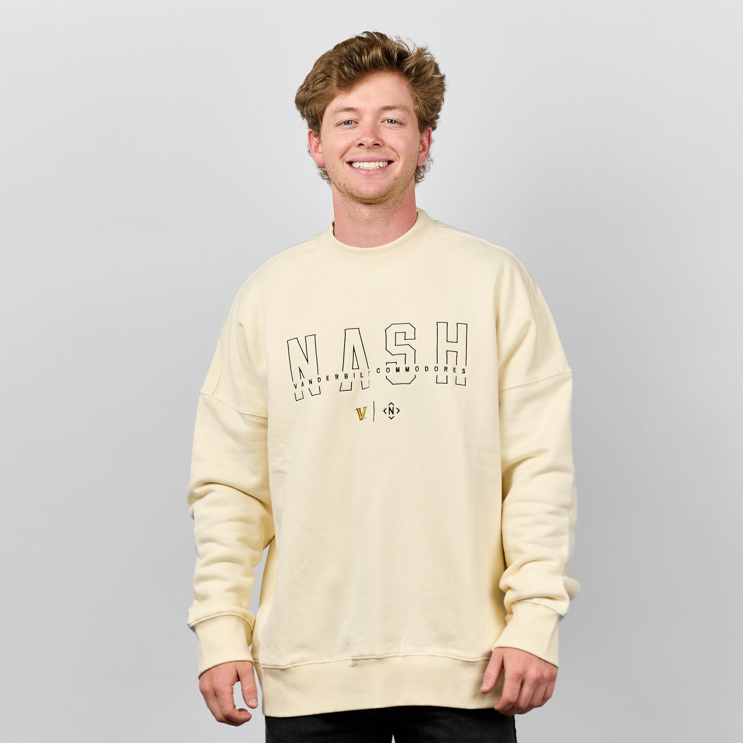 NASH X Vandy Crewneck [Bone]