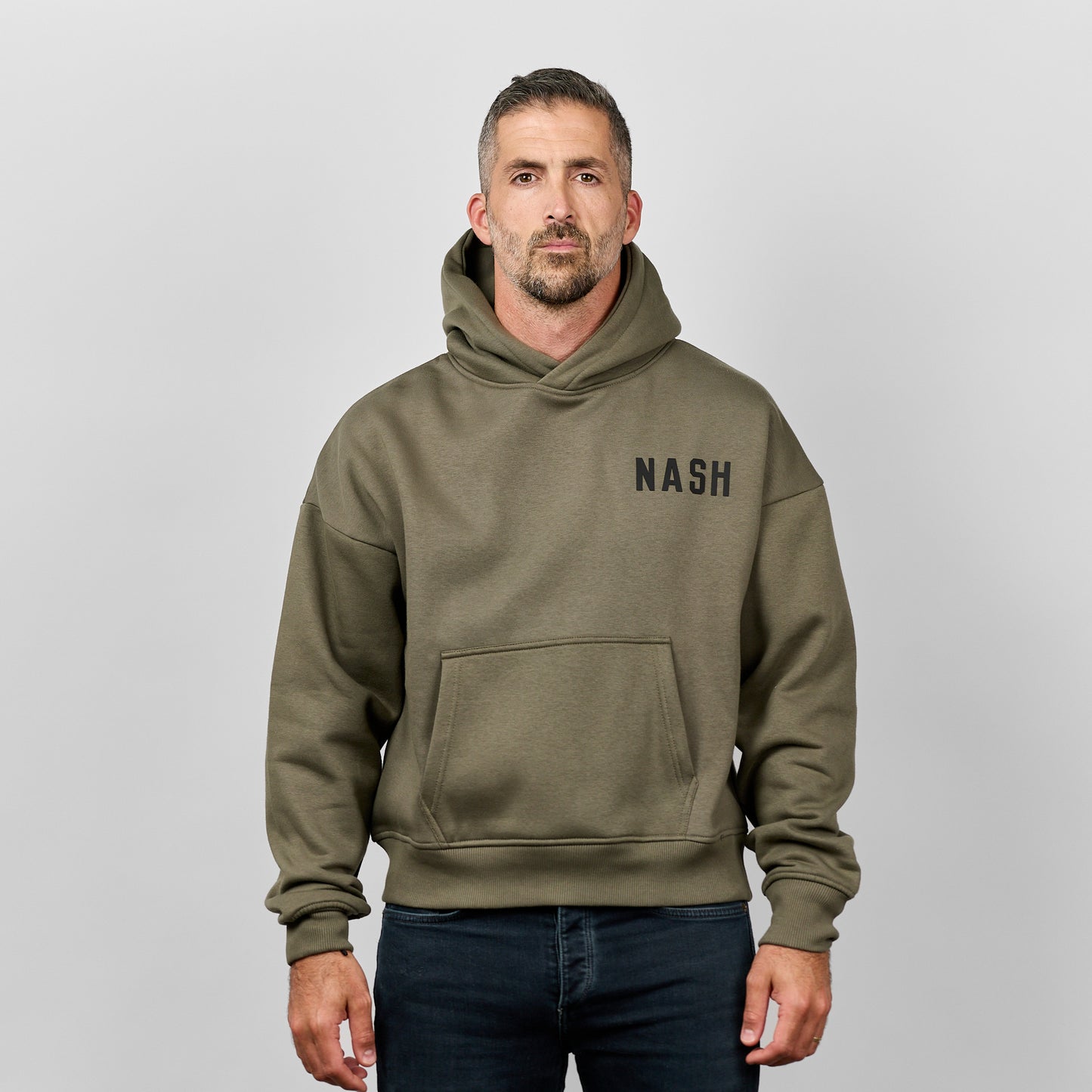 Zee Oversize Hoodie [Olive/Black]