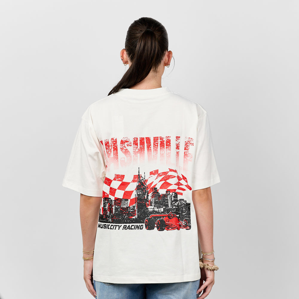 Skyline Speedway Tee [White]