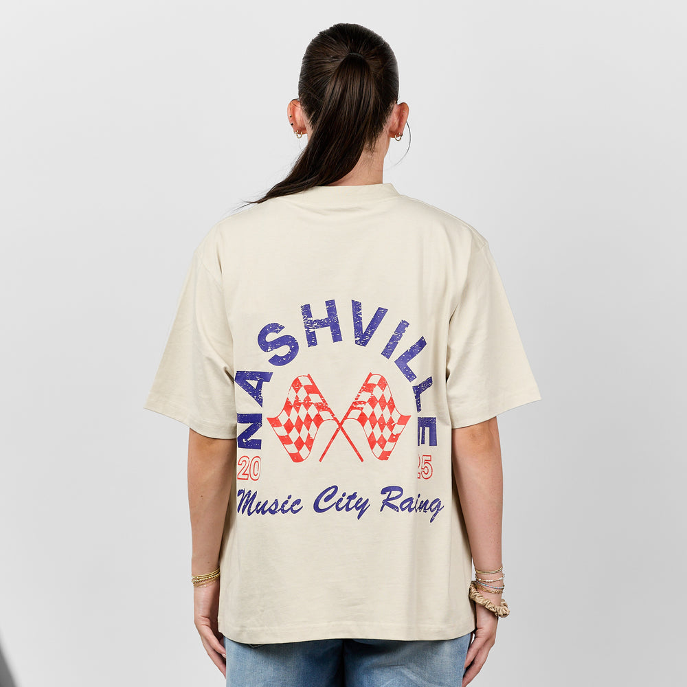 The Burnout Tee [Bone]