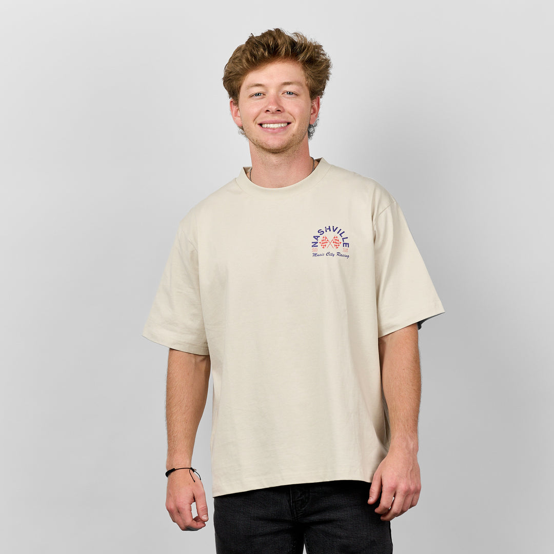 The Burnout Tee [Bone]