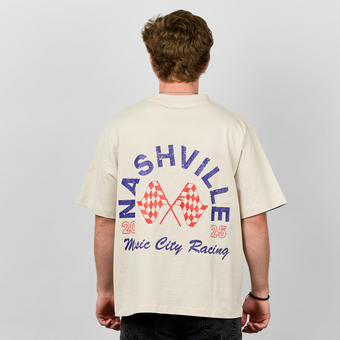 The Burnout Tee [Bone]