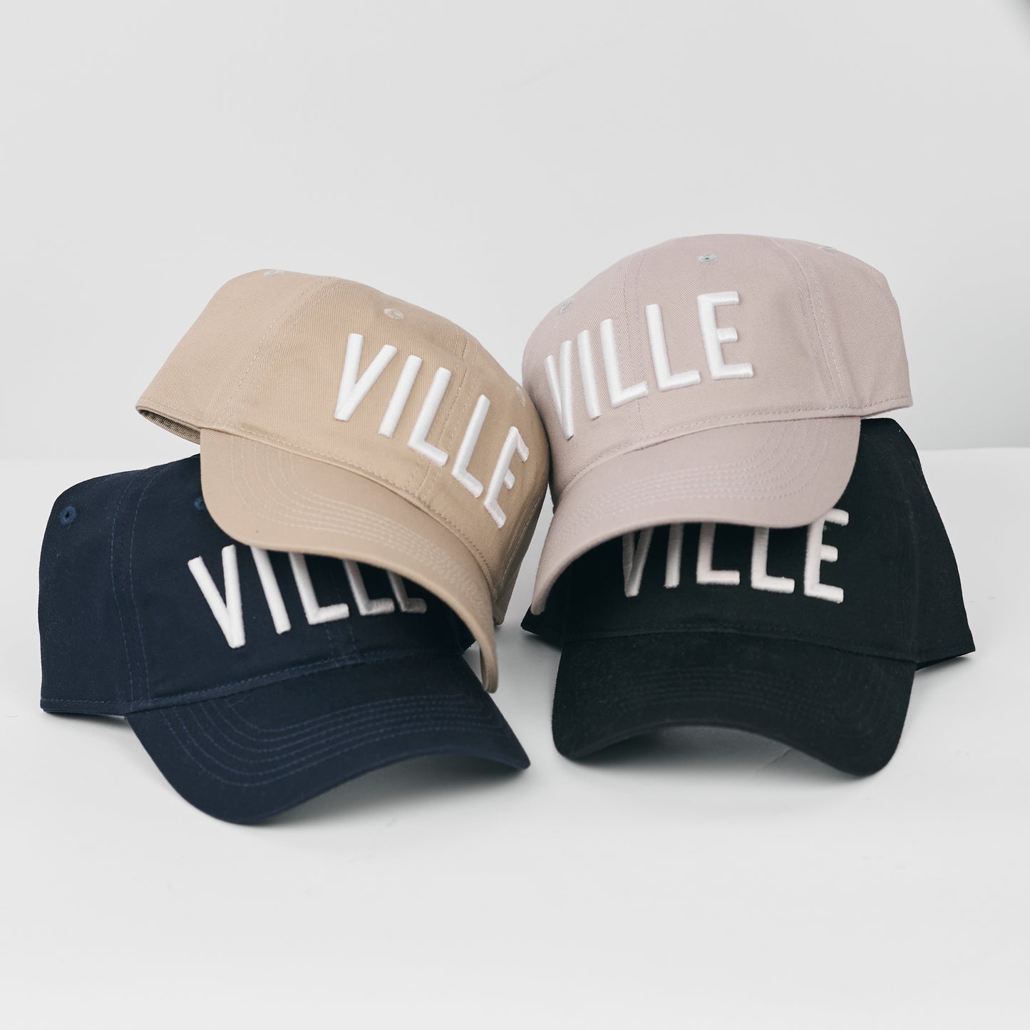 VILLE Original Ball Cap [Navy/White]