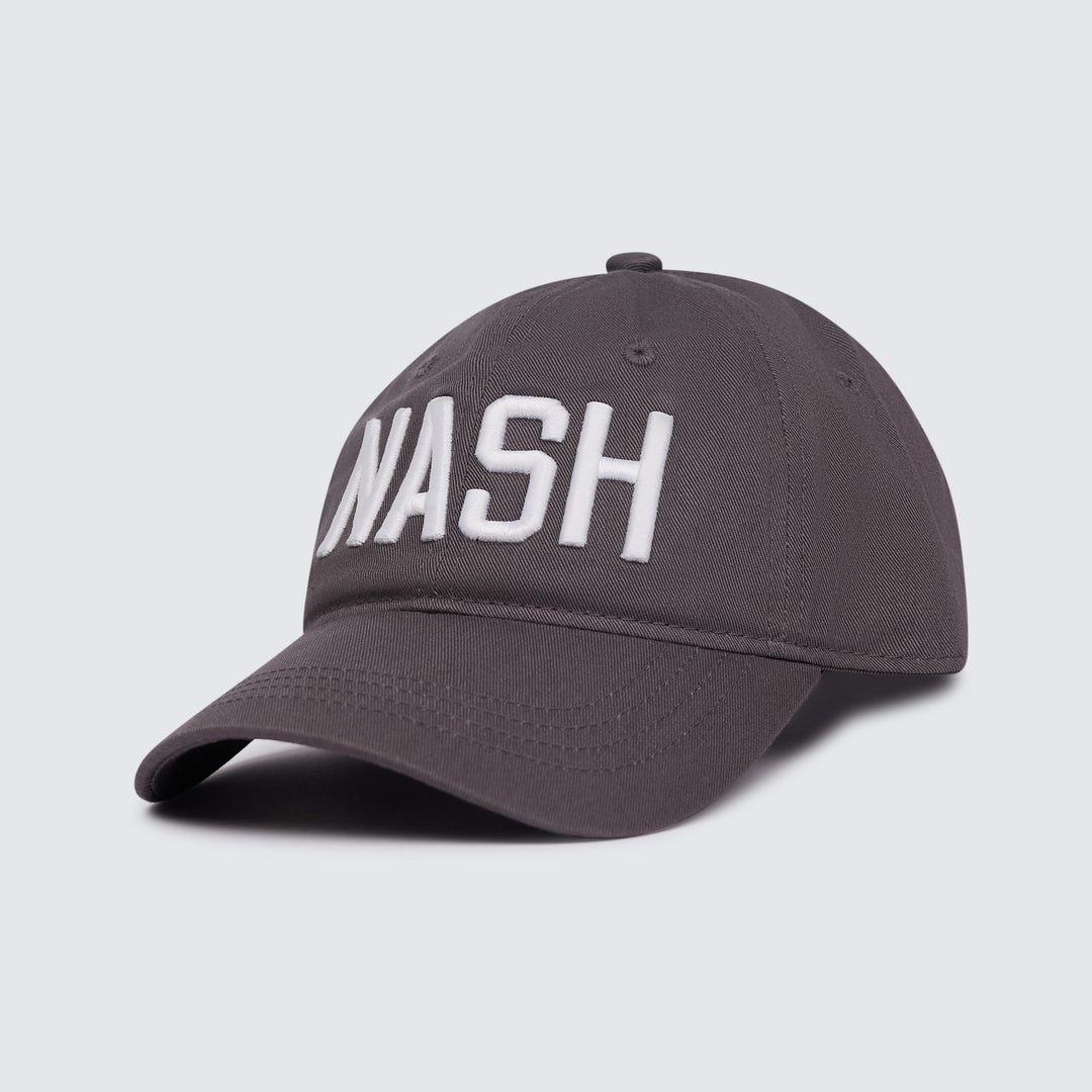 NASH Original Ball Cap [Charcoal/White]