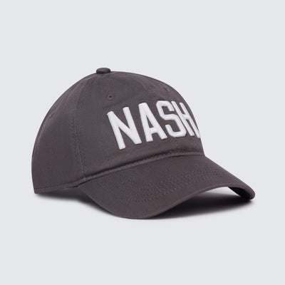 NASH Original Ball Cap [Charcoal/White]