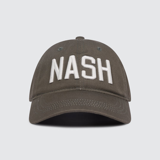 NASH Original Ball Cap - [Olive/White]