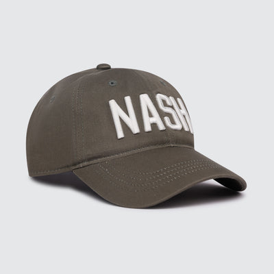 NASH Original Ball Cap - [Olive/White]