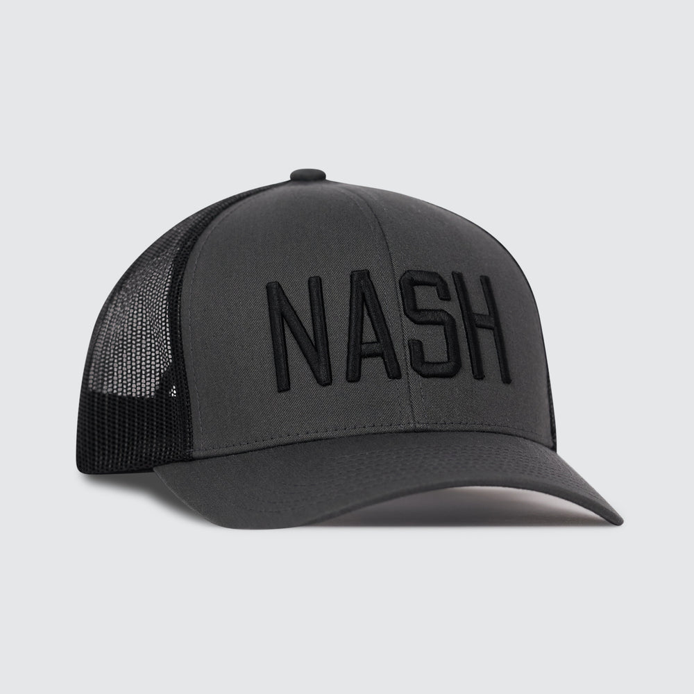 NASH Classic Trucker [Charcoal/Black/Black]