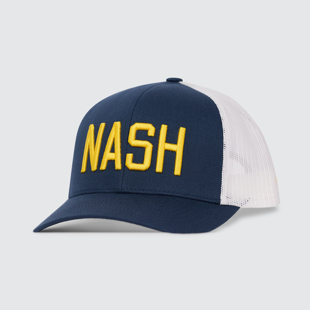NASH Classic Trucker [Navy/White/Gold]