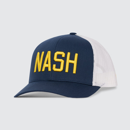 NASH Classic Trucker [Navy/White/Gold]