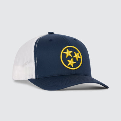 TriStar Classic Trucker [Navy/White/Gold]