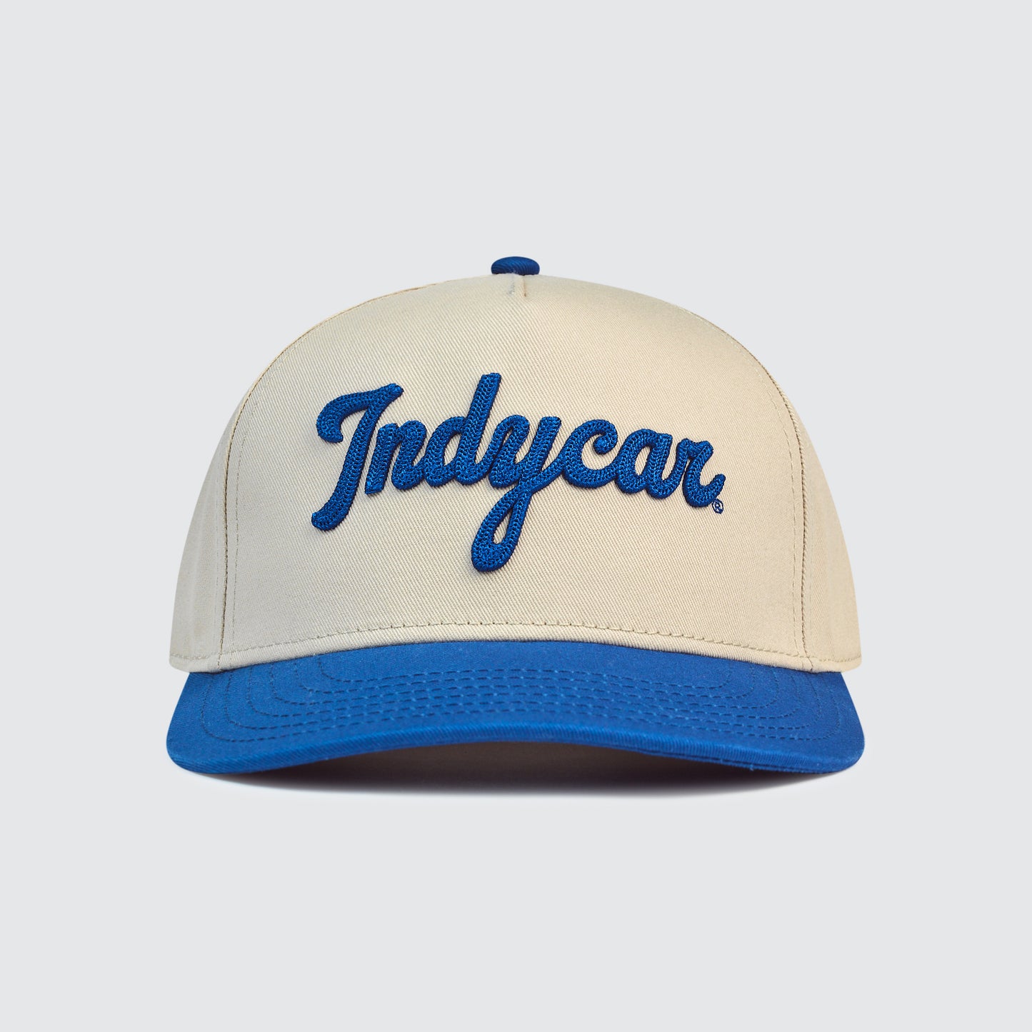 Indycar Snapback [Royal/Cream]