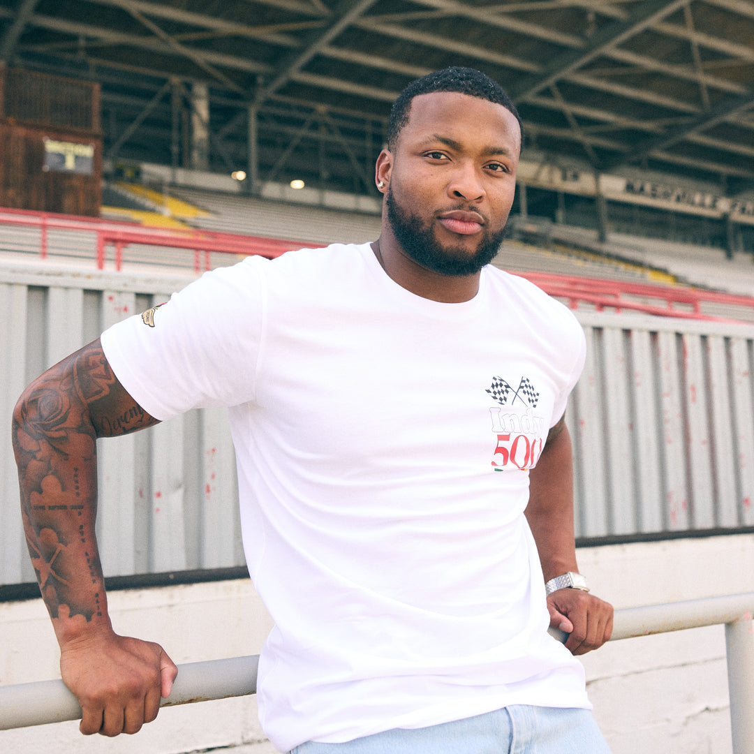 Indy 500 Hottest Track Tee [White]