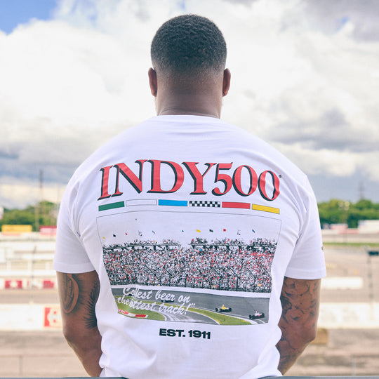 Indy 500 Hottest Track Tee [White]