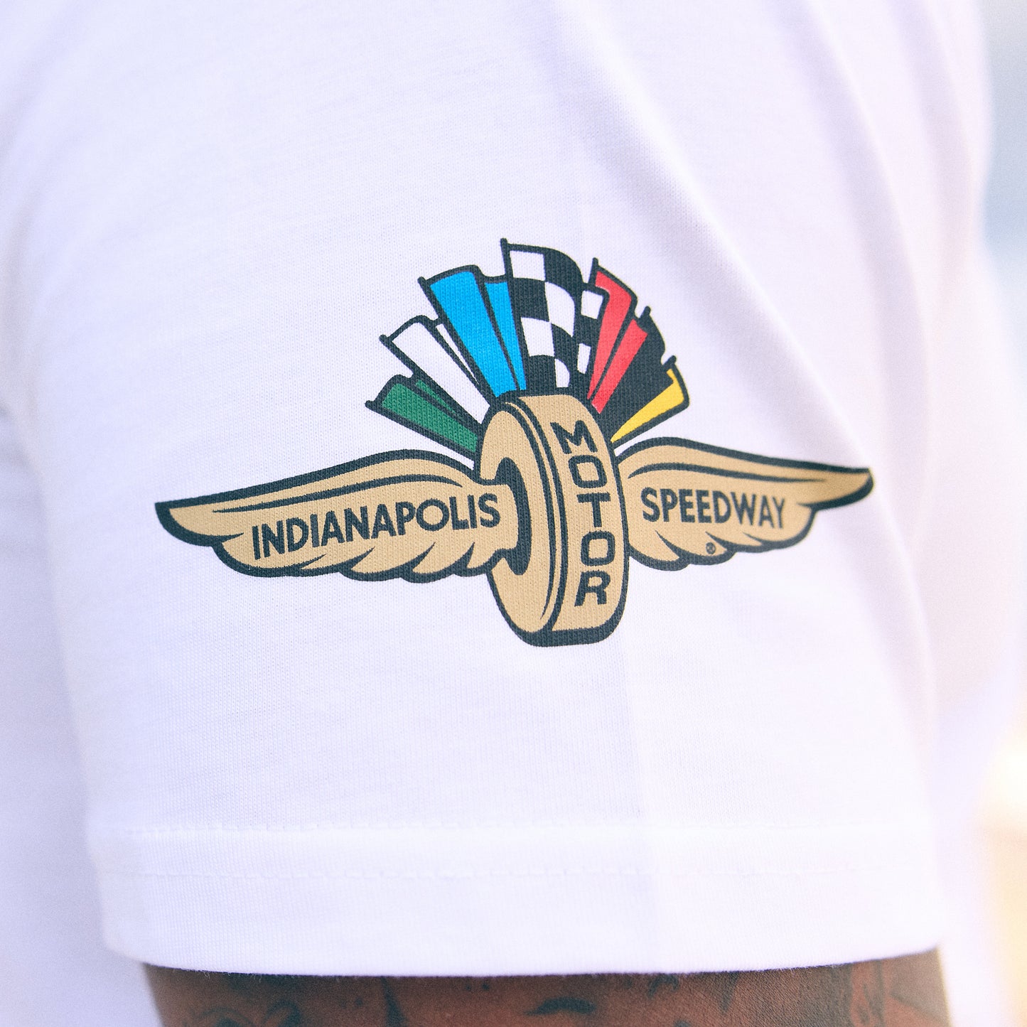 Indy 500 Hottest Track Tee [White]