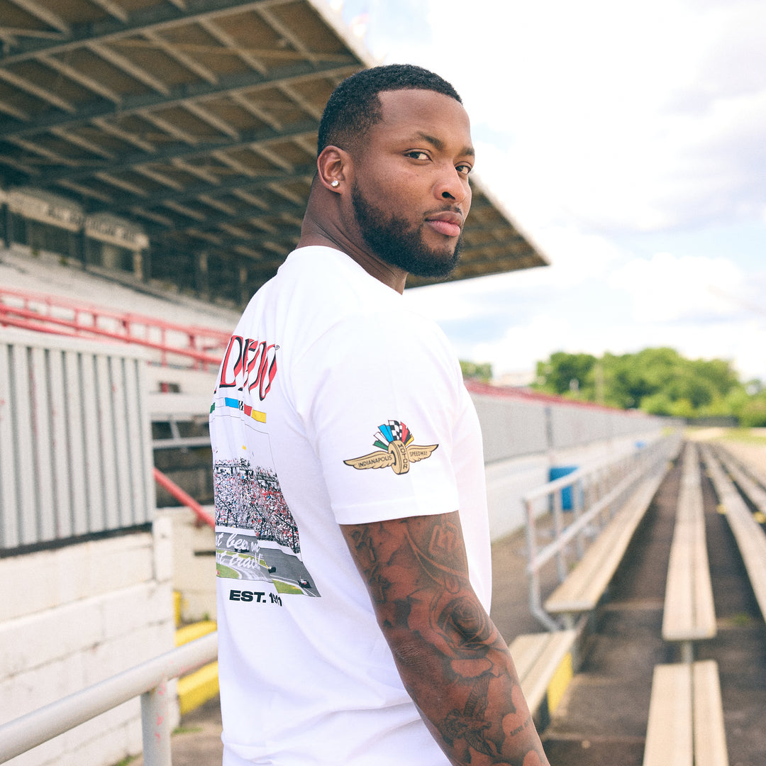 Indy 500 Hottest Track Tee [White]