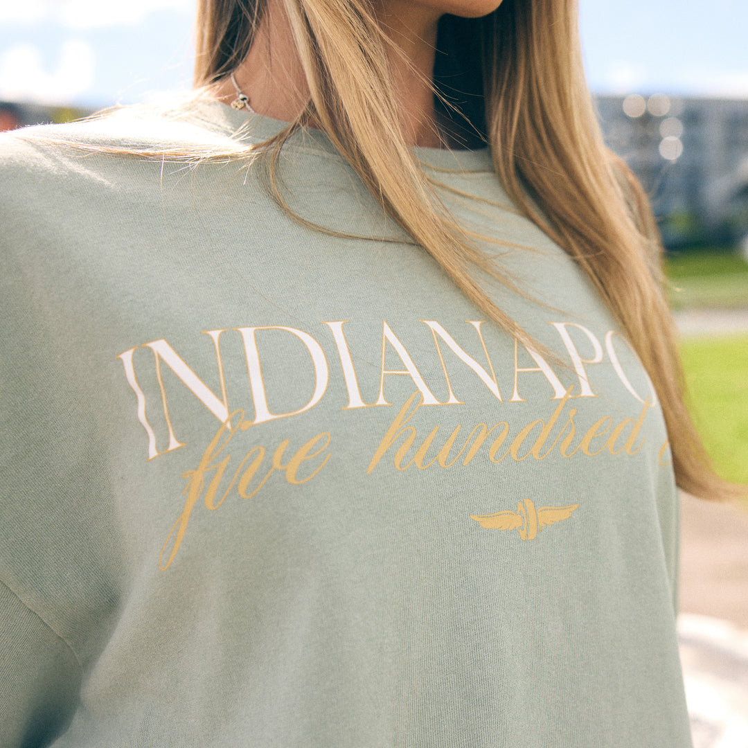 Indianapolis 500 Club Oversize Tee [Sage Green]