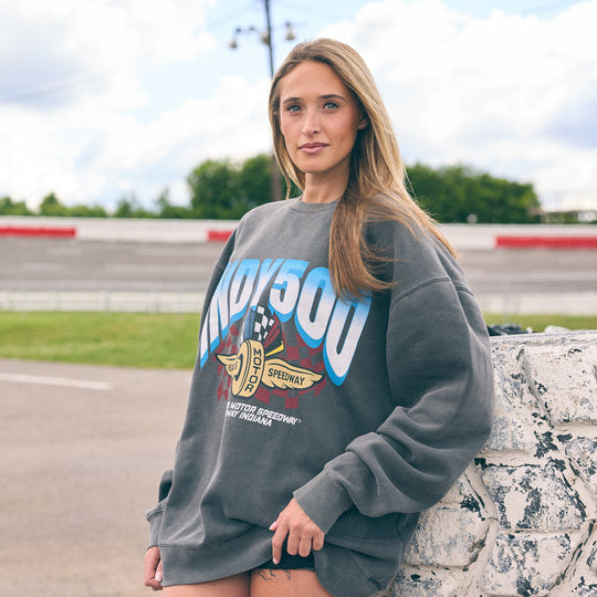 Indy 500 Crewneck [Vintage Black]