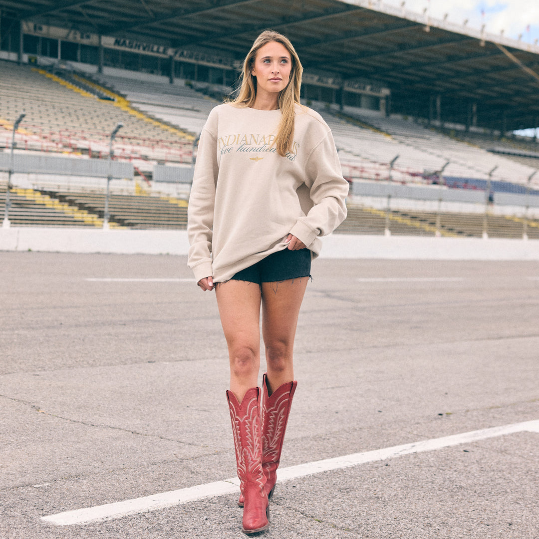 Indianapolis 500 Club Crewneck [White]