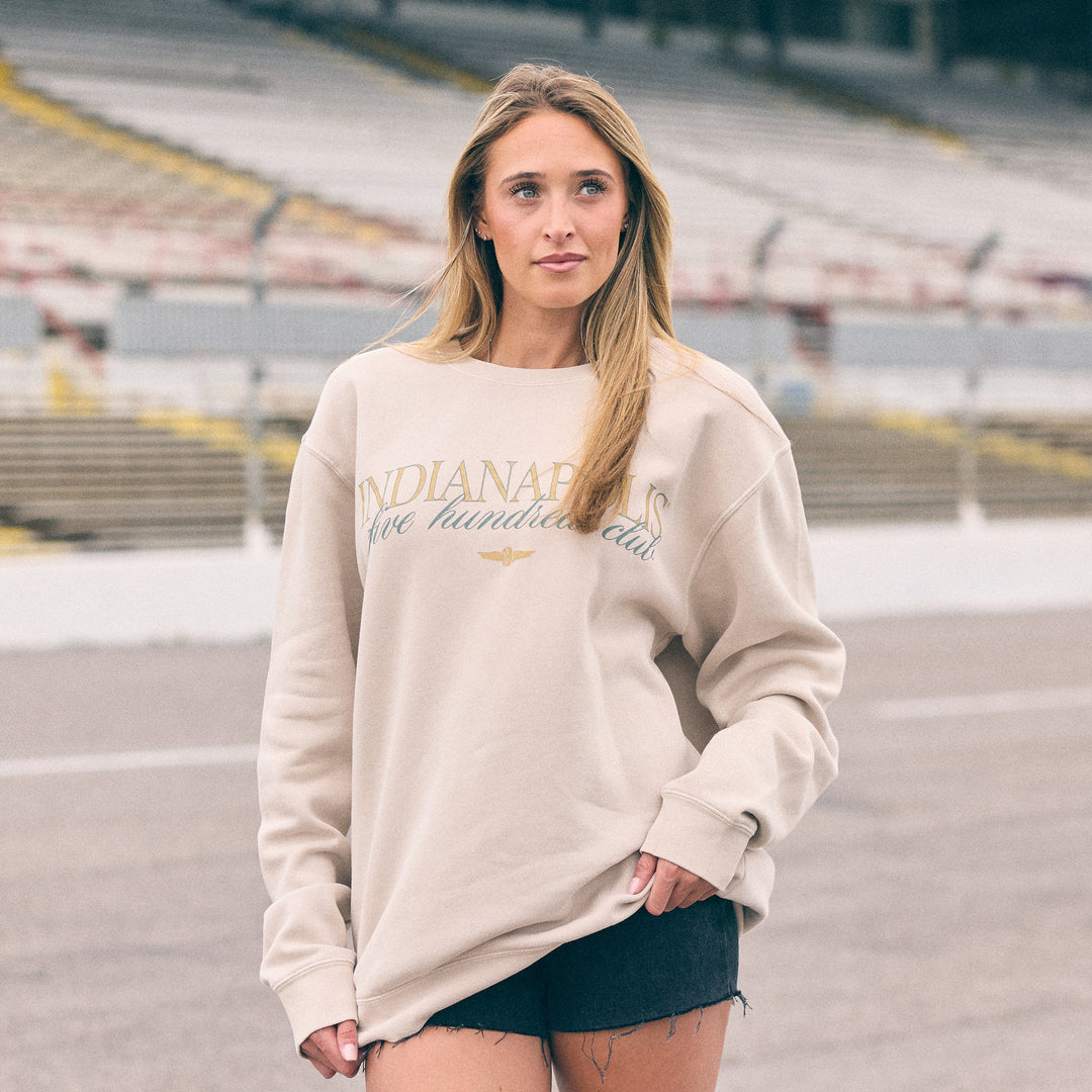 Indianapolis 500 Club Crewneck [White]
