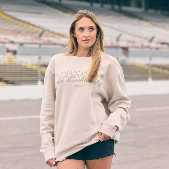 Indianapolis 500 Club Crewneck [White]