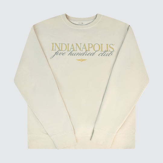 Indianapolis 500 Club Crewneck [White]